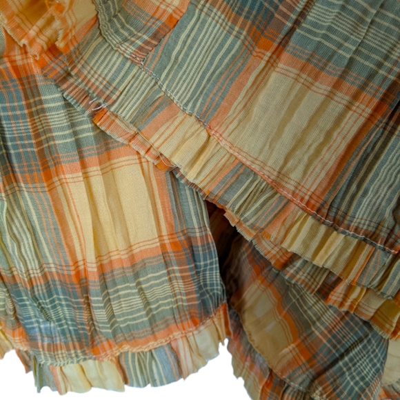 Urban Outfitters Lorelei Sleeveless Yellow Plaid Romper - Picture 10 of 15